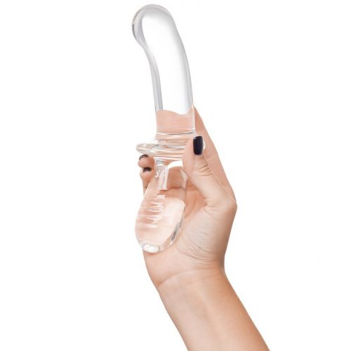 Двусторонний прозрачный фаллос Satisfyer Double Crystal из стекла 20 см