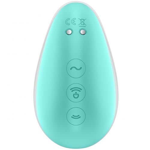 Вакуумно-волновой стимулятор с вибрацией Satisfyer Pixie Dust мятно-розовый