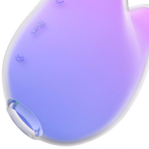 Вакуумно-волновой стимулятор с вибрацией Satisfyer Mermaid Vibes лилово-розовый