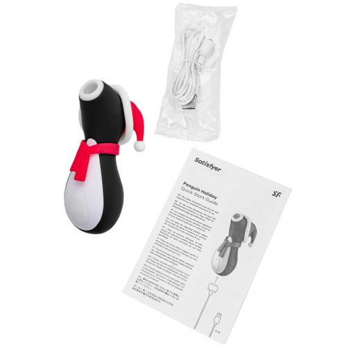 Бесконтактный стимулятор клитора Satisfyer Penguin Holiday Edition