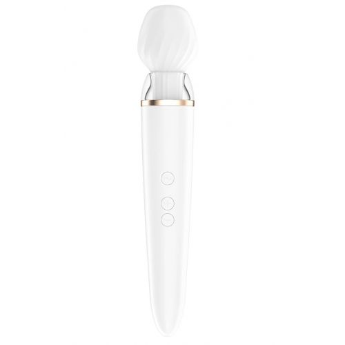 Перезаряжаемый смарт-массажер с насадкой для точки G Satisfyer Double Wand-er