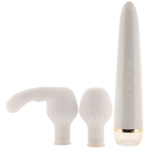 Перезаряжаемый смарт-массажер с насадкой для точки G Satisfyer Double Wand-er ДЕФОРМИРОВАННАЯ УПАКОВКА