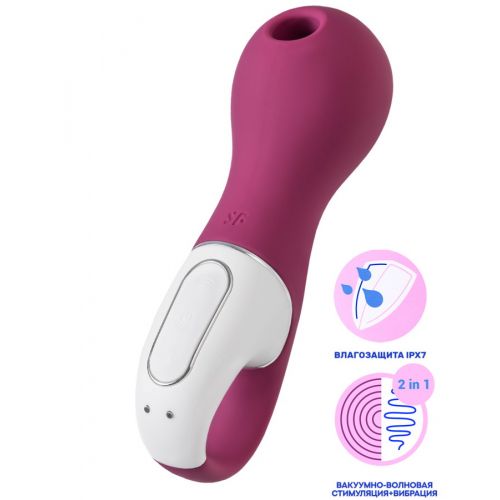 Вакуумно-волновой стимулятор клитора с вибрацией Satisfyer Lucky Libra ДЕФОРМИРОВАННАЯ УПАКОВКА