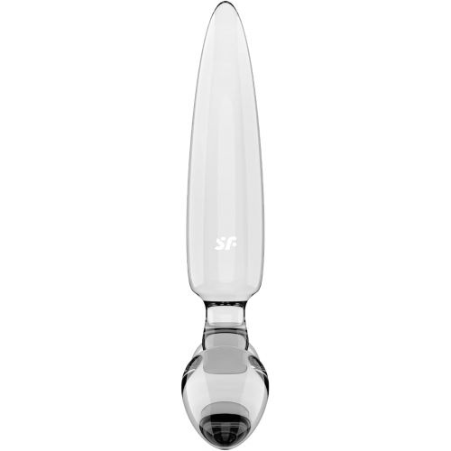 Стеклянный стимулятор 3 в 1 Satisfyer Triple Crystal 1 прозрачный 21 см