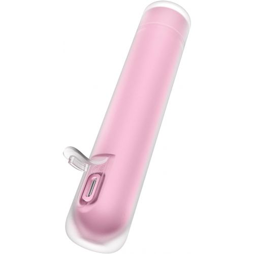Вакуумно-волновой мини-стимулятор клитора с вибрацией помада Satisfyer First Kiss