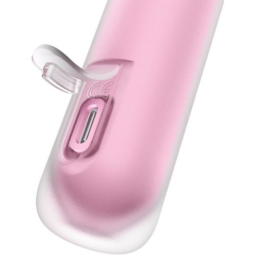 Вакуумно-волновой мини-стимулятор клитора с вибрацией помада Satisfyer First Kiss