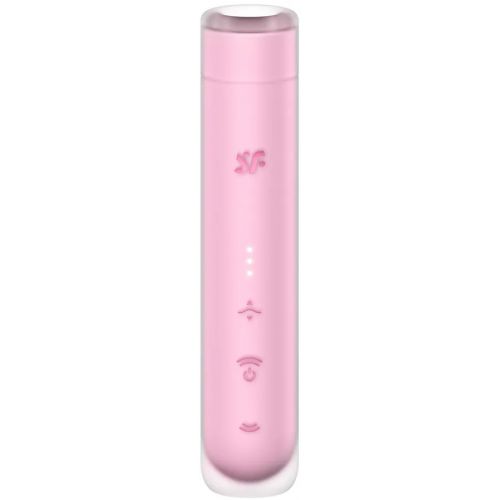 Вакуумно-волновой мини-стимулятор клитора с вибрацией помада Satisfyer First Kiss