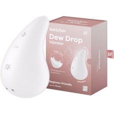 Клиторальный вибростимулятор Satisfyer Dew Drop белый