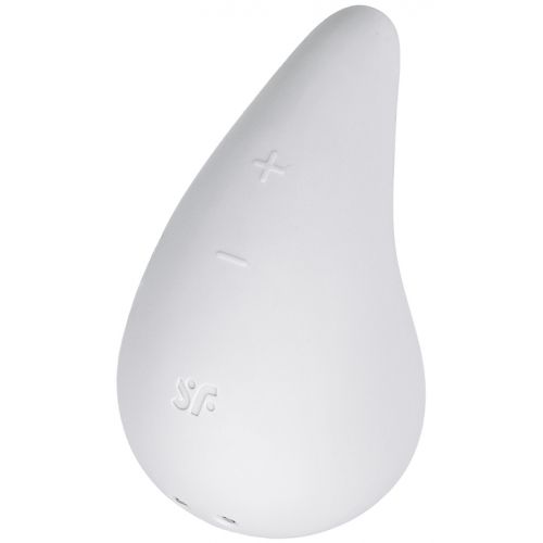 Клиторальный вибростимулятор Satisfyer Dew Drop белый