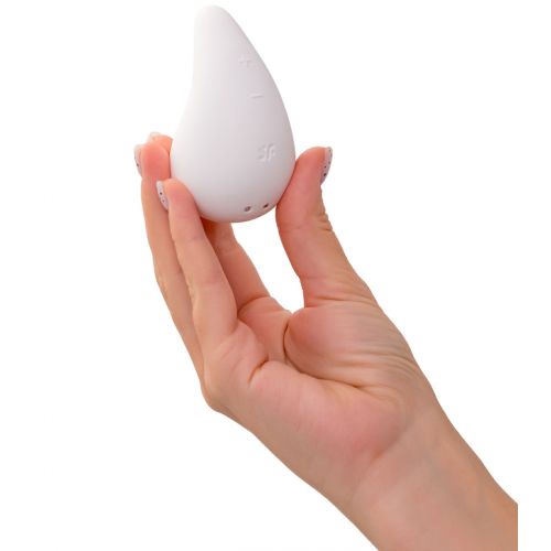 Клиторальный вибростимулятор Satisfyer Dew Drop белый