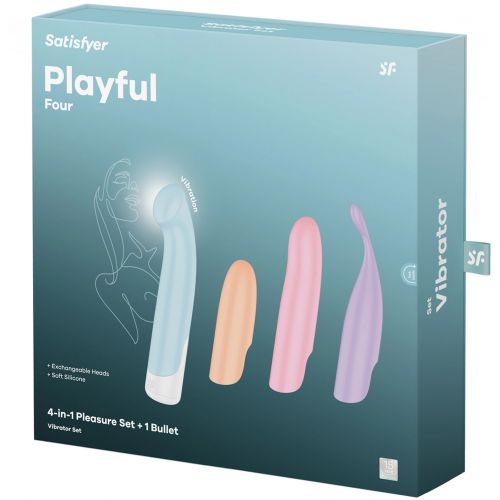 Набор из четырех стимуляторов Satisfyer Playful Four