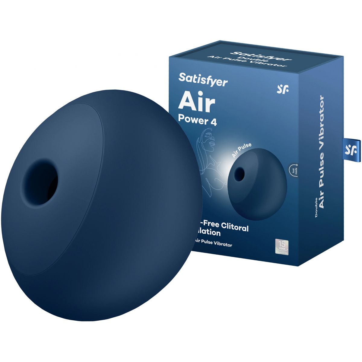 Вакуумно-волновой стимулятор клитора с вибрацией Satisfyer Air Power 4