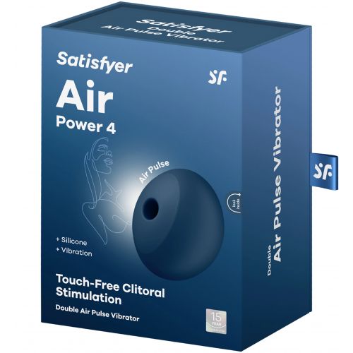 Вакуумно-волновой стимулятор клитора с вибрацией Satisfyer Air Power 4