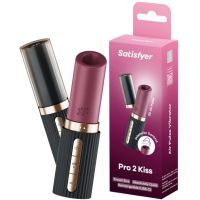Вакуумно-волновой стимулятор-помада с вибрацией Satisfyer Pro 2 Kiss