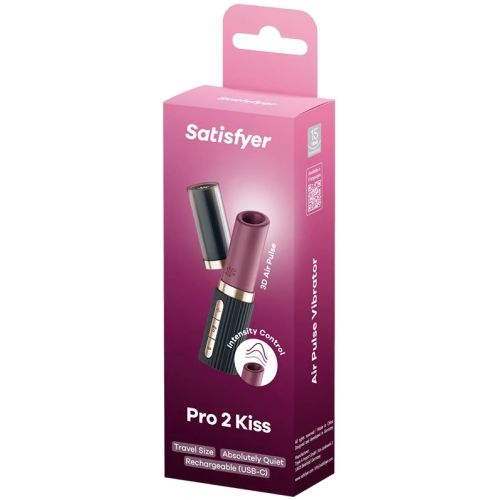 Вакуумно-волновой стимулятор-помада с вибрацией Satisfyer Pro 2 Kiss