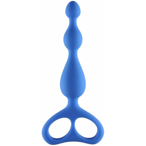 Анальная елочка Ultimate Beads Blue