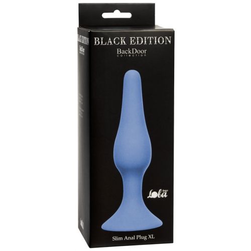 Анальная втулка Slim Anal Plug XL Blue