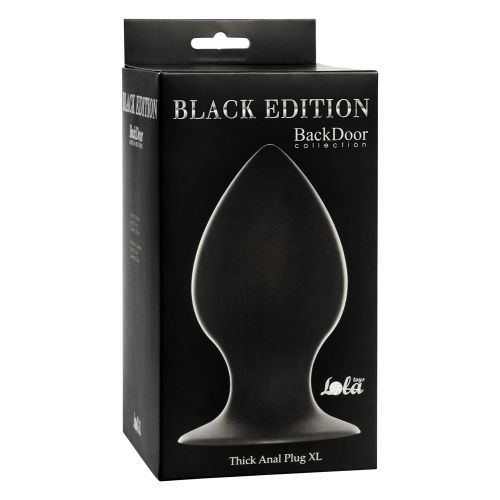 Большая анальная пробка Thick Anal Plug XL