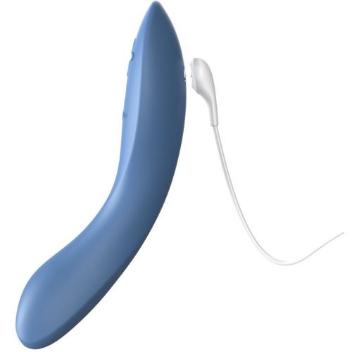 Смарт-вибратор для стимуляции точки G We-Vibe Rave 2 голубой