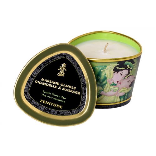 Массажное аромамасло Shunga Zenitude Exotic Green Tea c ароматом зеленого чая 170 мл
