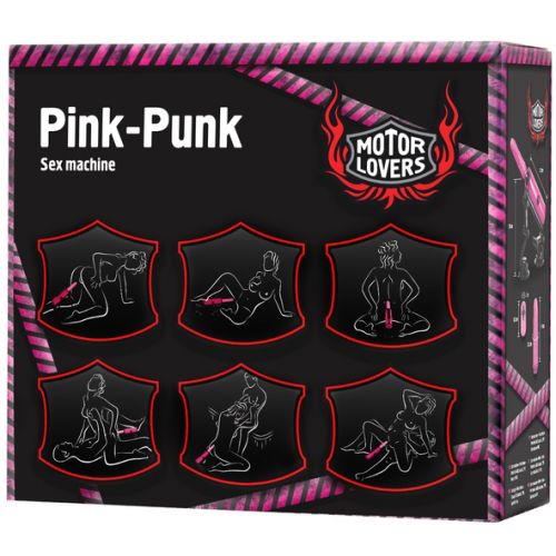 Компактная секс-машина с функцией нагрева Pink-Punk MotorLovers