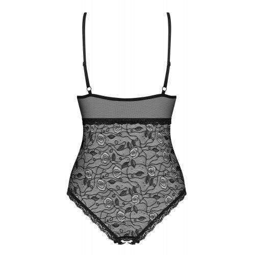 Элегантное прозрачное боди с доступом S/M