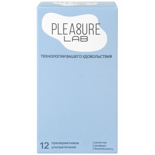 Ультратонкие презервативы Pleasure Lab 12 шт