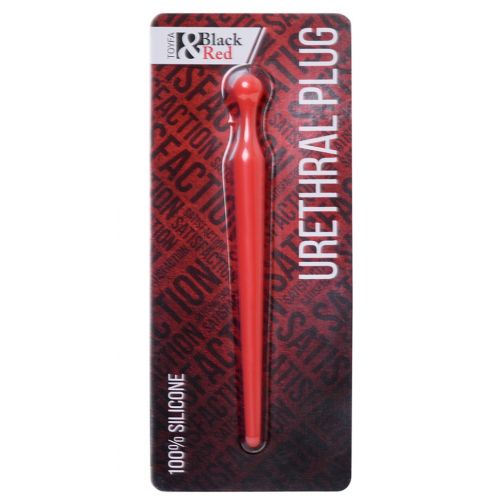 Красный уретральный буж Toyfa 10 см