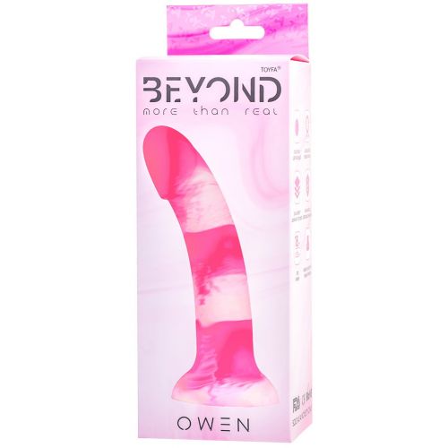 Розовый фаллоимитатор Beyond by Toyfa Owen 18 см