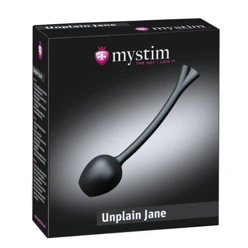 Вагинальный шарик с электростимуляцией Mystim Mono Unplain Jane Geisha Balls