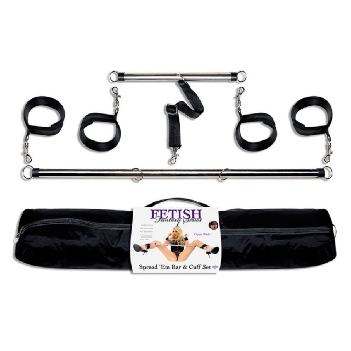 Набор для бондажа FF Spread em Bar and Cuff Set