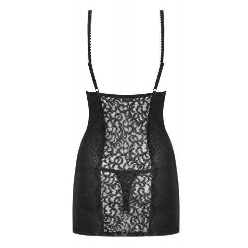 Чувственная сорочка и трусики-стринги Laluna L/XL