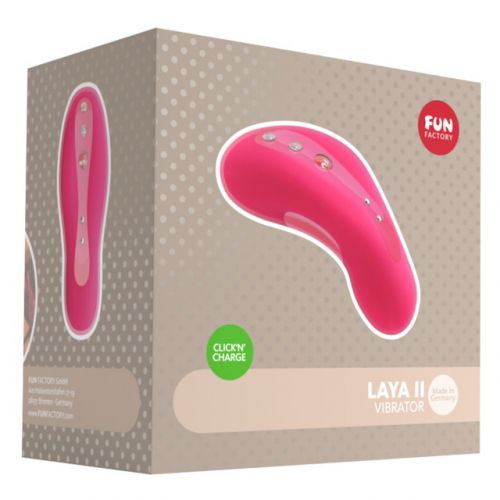 Вибромассажер Fun Factory Laya II, розовый