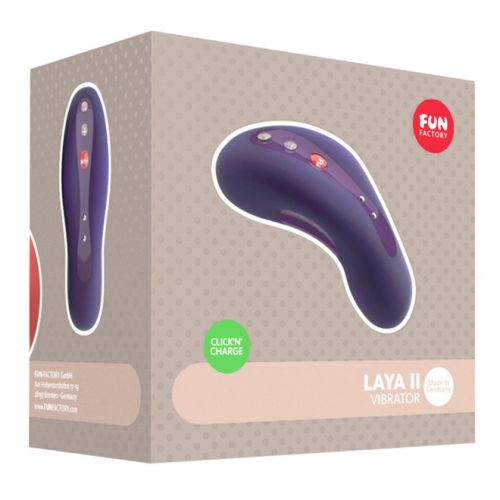 Вибромассажер Fun Factory Laya II, фиолетовый