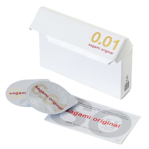 Полиуретановые презервативы Sagami Original 0,01 5 шт
