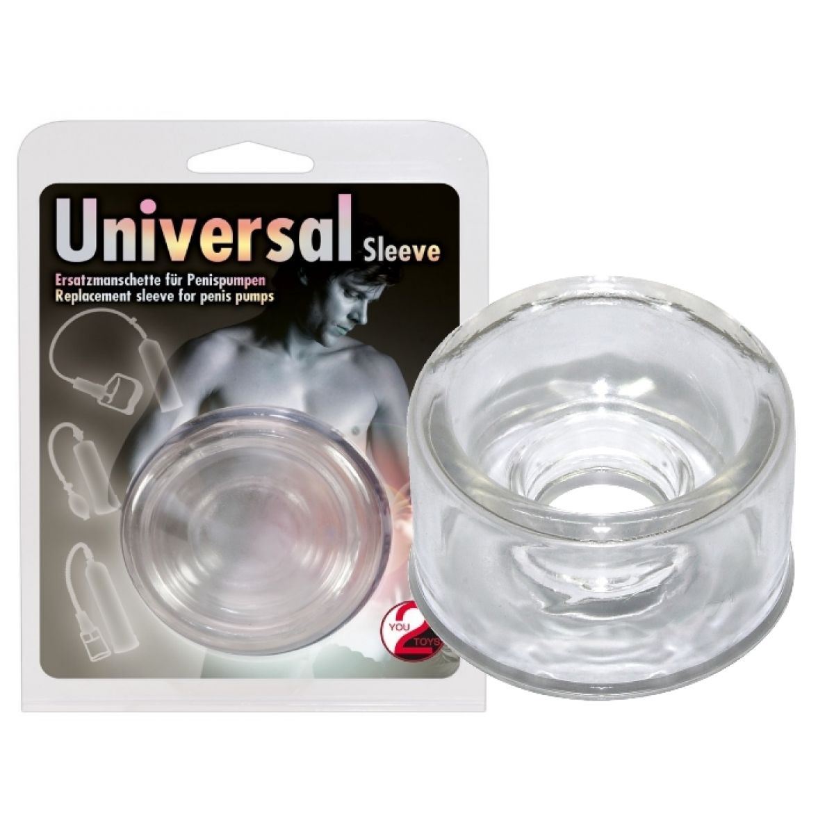 Прозрачная насадка для помпы Universal