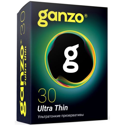 Презервативы Ganzo №30 Ultra Thin ультратонкие