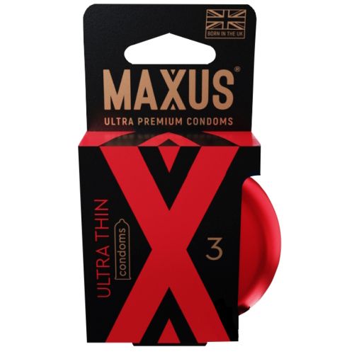 Презервативы в металлическом кейсе Maxus №3 Ultra Thin ультратонкие