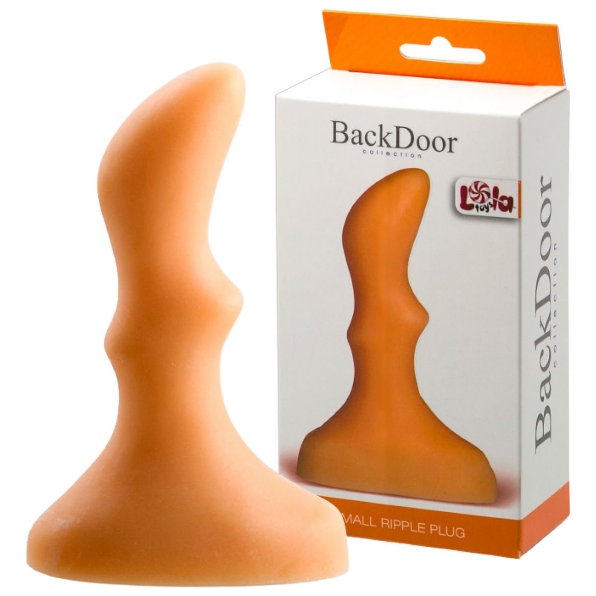 Анальная втулка с рельефом Small Ripple Plug Flash