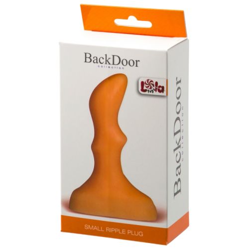 Анальная втулка с рельефом Small Ripple Plug Flash
