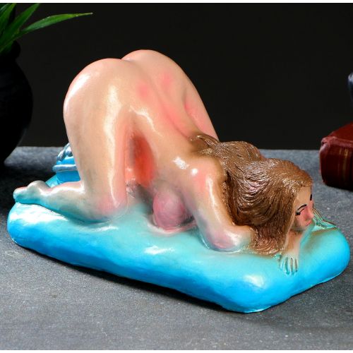 Копилка Лолита, телесно-голубой