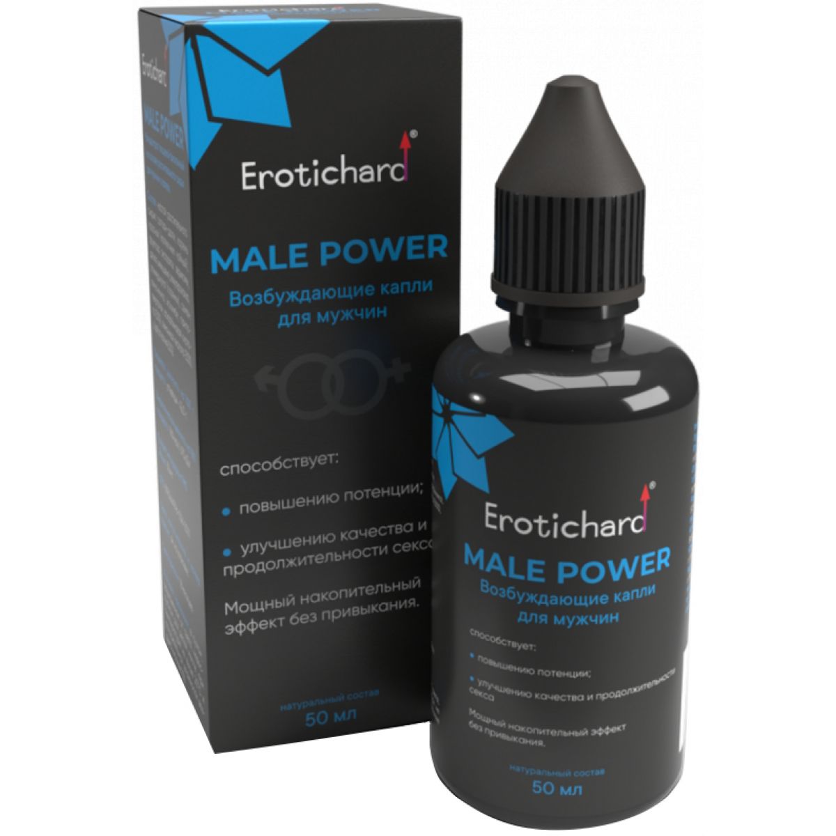 Возбуждающие капли для мужчин Erotichard Male Power 50 мл