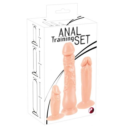 Набор из 3 фаллоимитаторов Anal Training Set