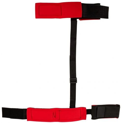 Черно-красный фиксатор для рук и ног Fubfesseln