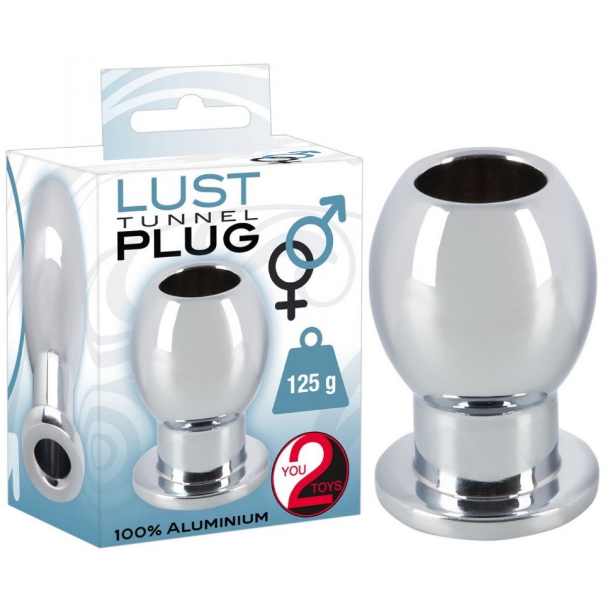 Металлический анальный тоннель Lust Tunnel