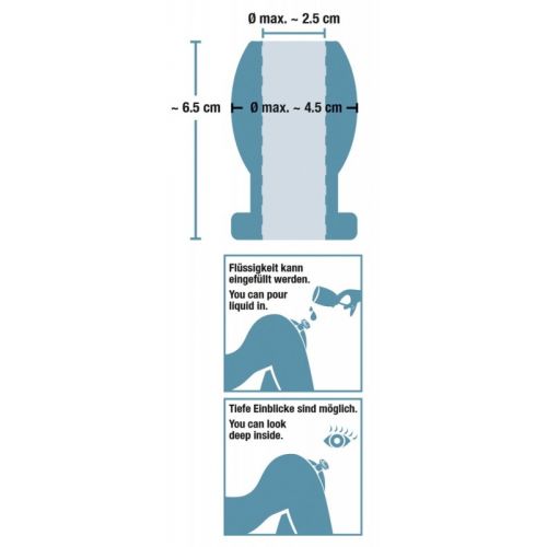 Металлический анальный тоннель Lust Tunnel