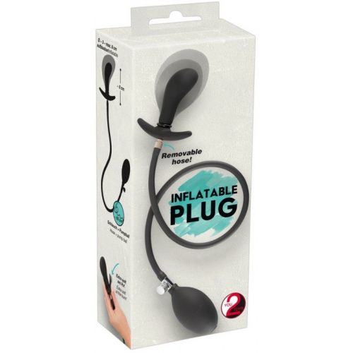 Расширяющаяся анальная пробка Inflatable Plug