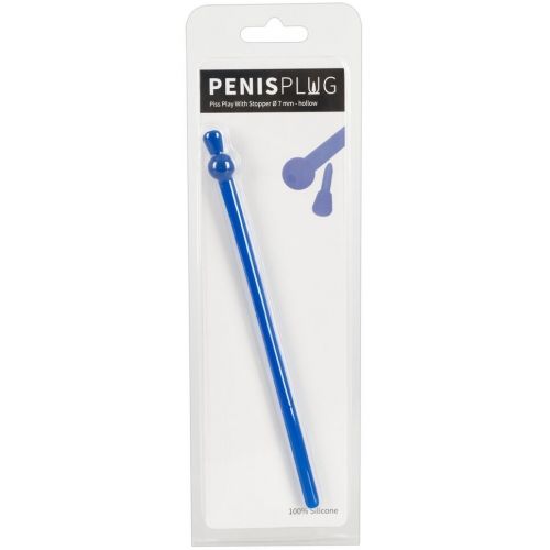 Силиконовый уретральный буж с заглушкой Penisplug