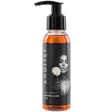 Разогревающее массажное масло Erotist Caramel Club со вкусом пралине 100 мл