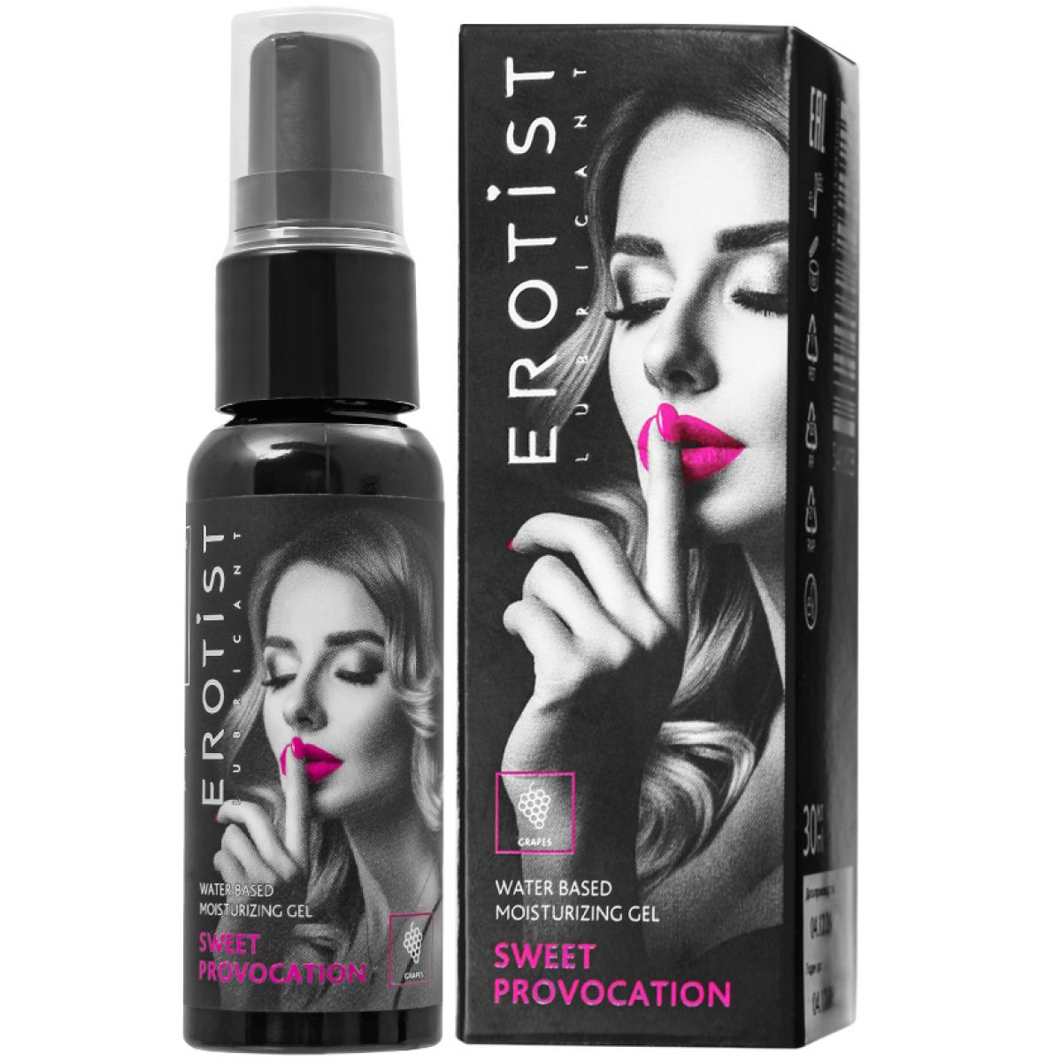 Съедобный гель Erotist Sweet Provocation Grapes со вкусом винограда 30 мл